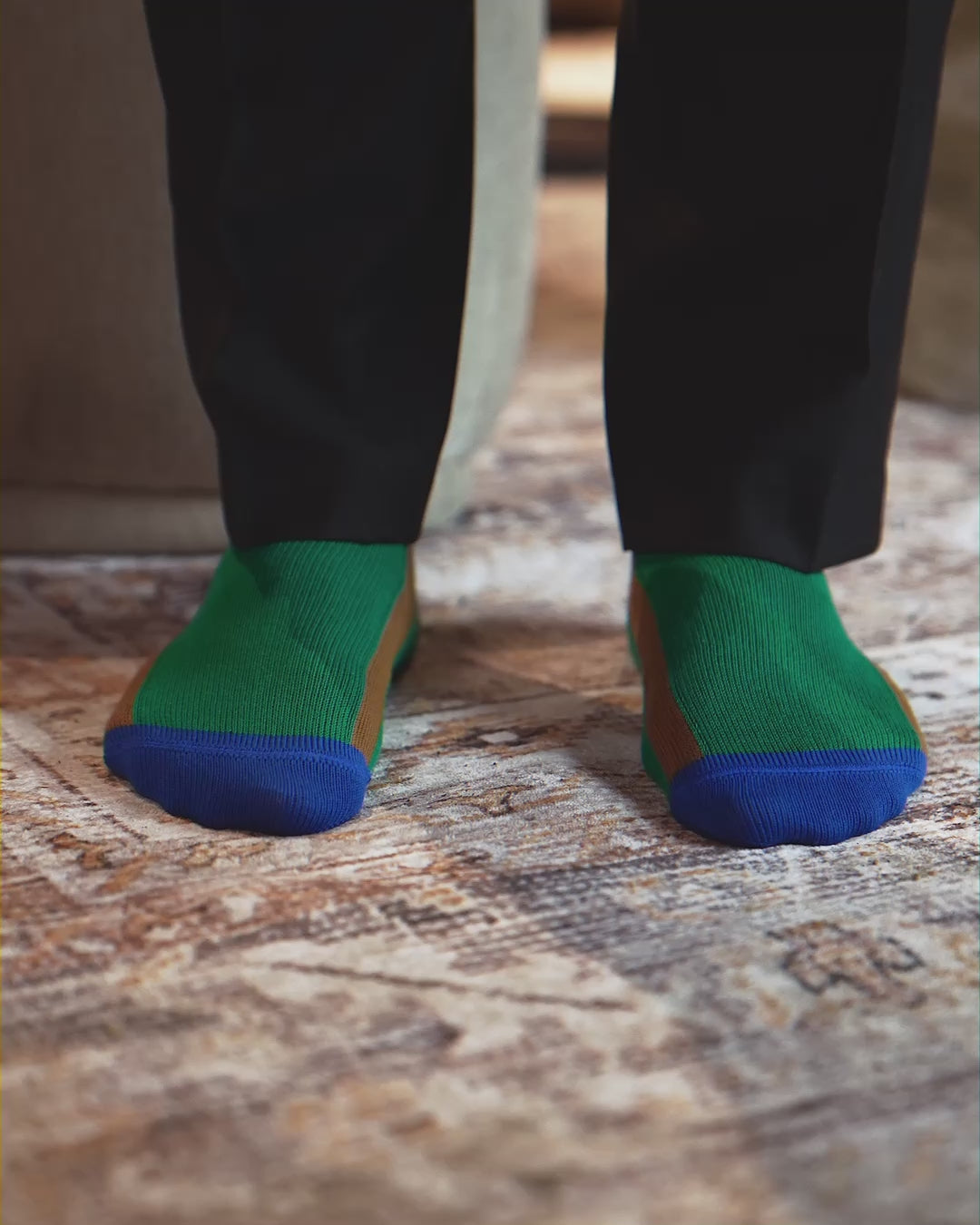 Vertical Socks | Green